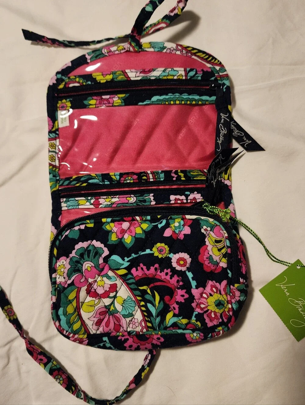 Vera Bradley Roll Up Jewelry Case - NWT